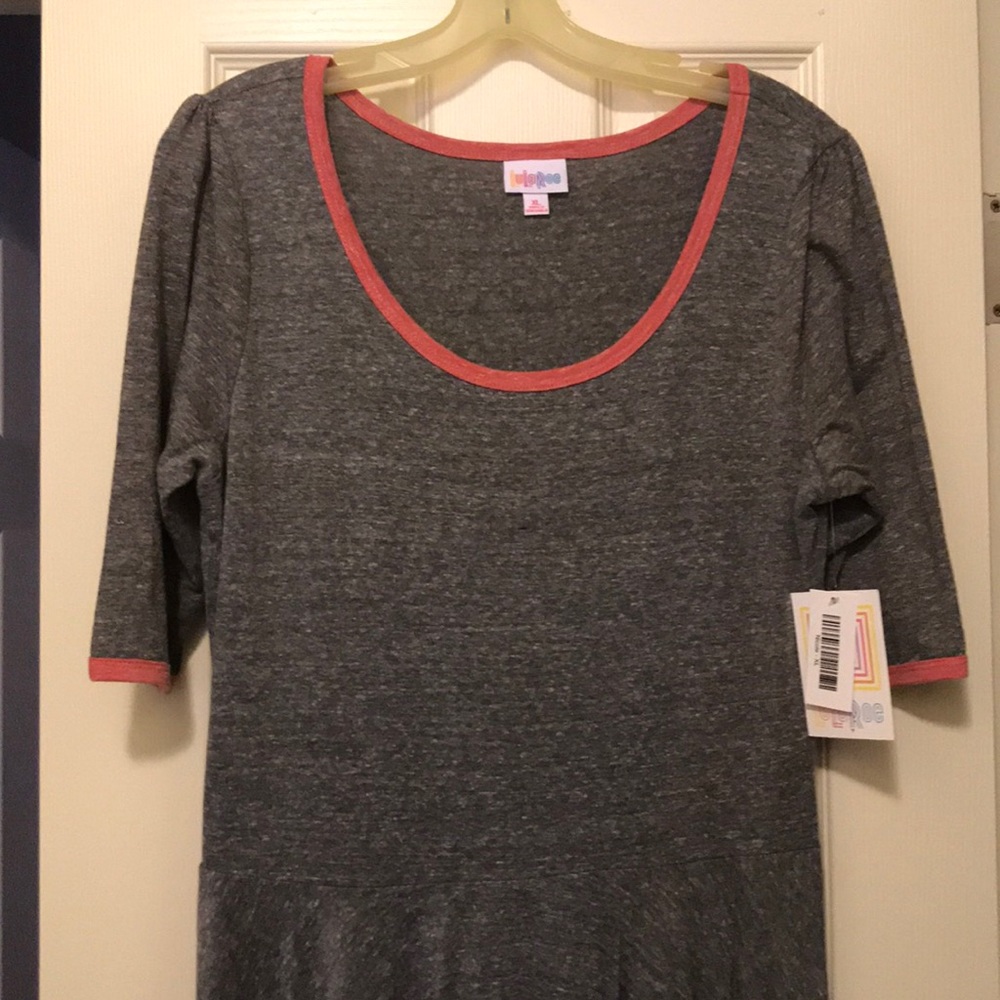 Gray LuLaRoe Nicole XL